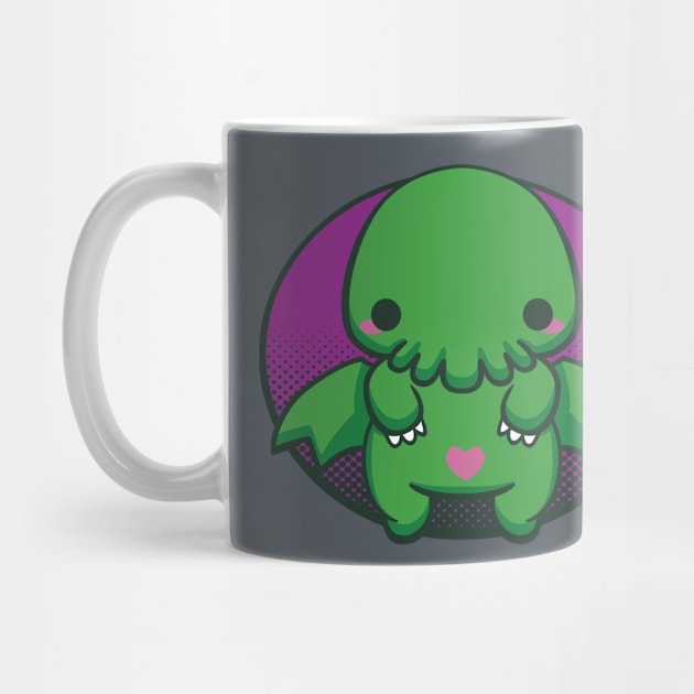 Cute-thulhu by katiewhiteart